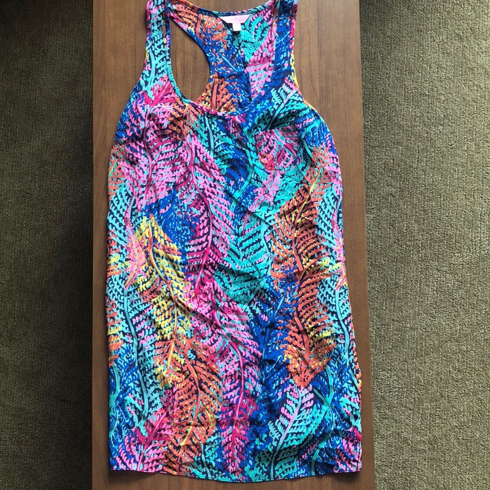 Lilly Pulitzer 100% silk tank dress